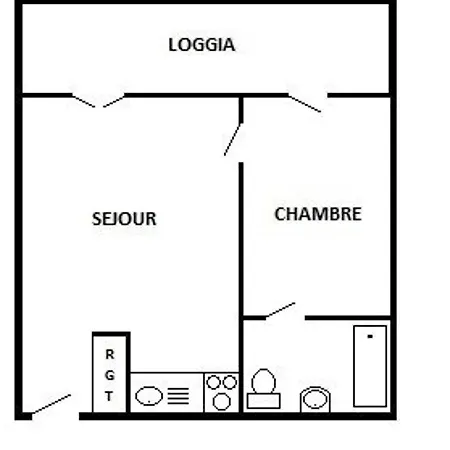Apartment T2 Bord De - 4 Pers - 50m - 150m Commerces - Parking - Tv - Fr-1-81-228 *