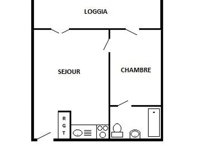 公寓 T2 Bord De - 4 Pers - 50m - 150m Commerces - Parking - Tv - Fr-1-81-228 *